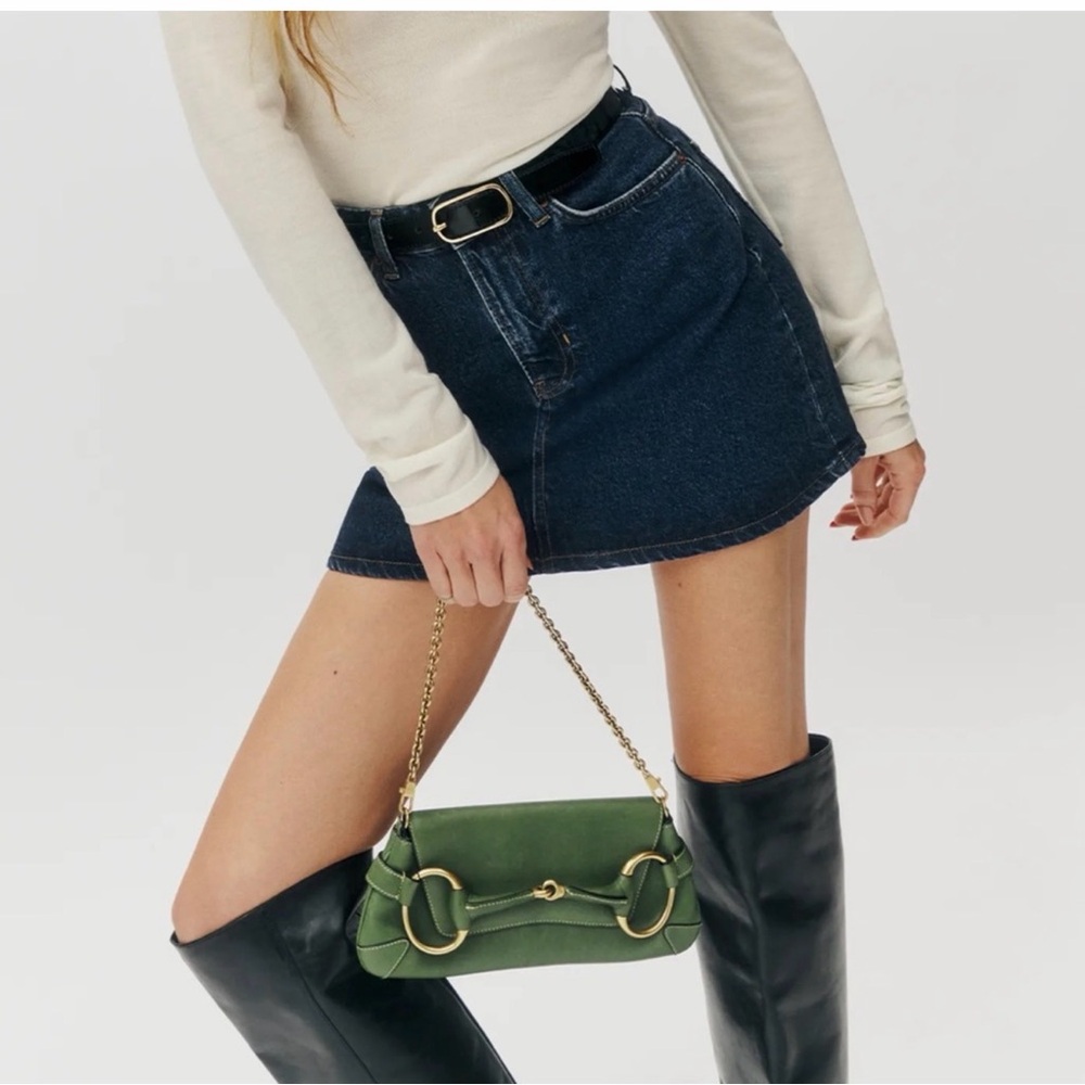 Reformation Lydia high-rise miniskirt